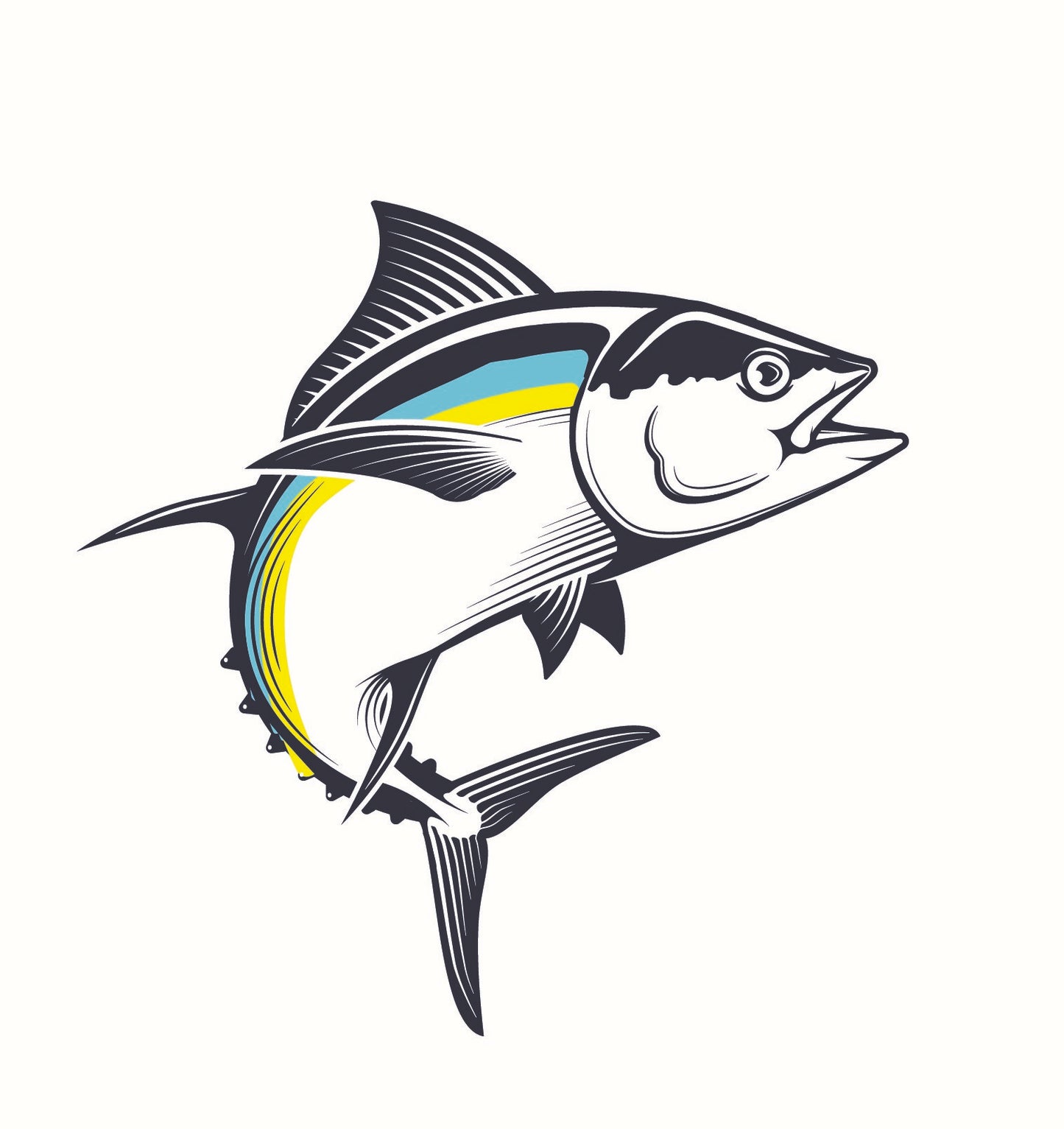 The Ahi Long Sleeve Crew - Mojo Sportswear Company