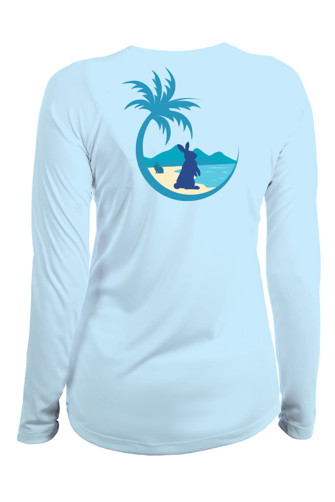 Island Bunny Bunny Isle Camisa de Playa - Mojo Sportswear Company