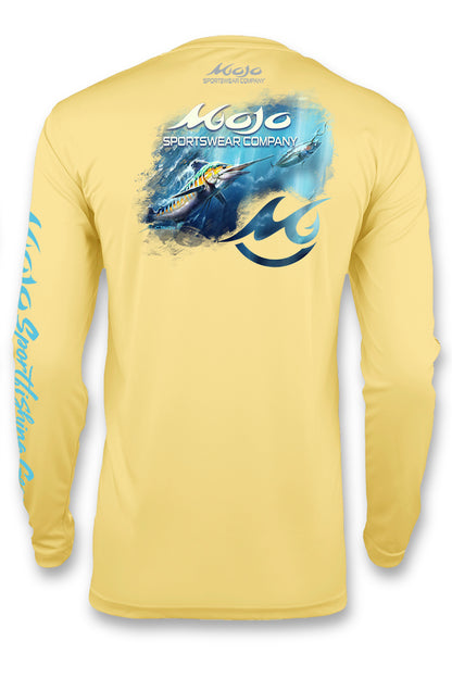 Fins Up, Tails Down Wireman X - Mojo Sportswear Company