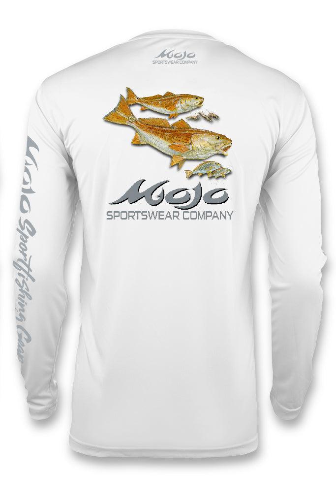 Performance Fish - Redfish - Mojo Sportswear Company