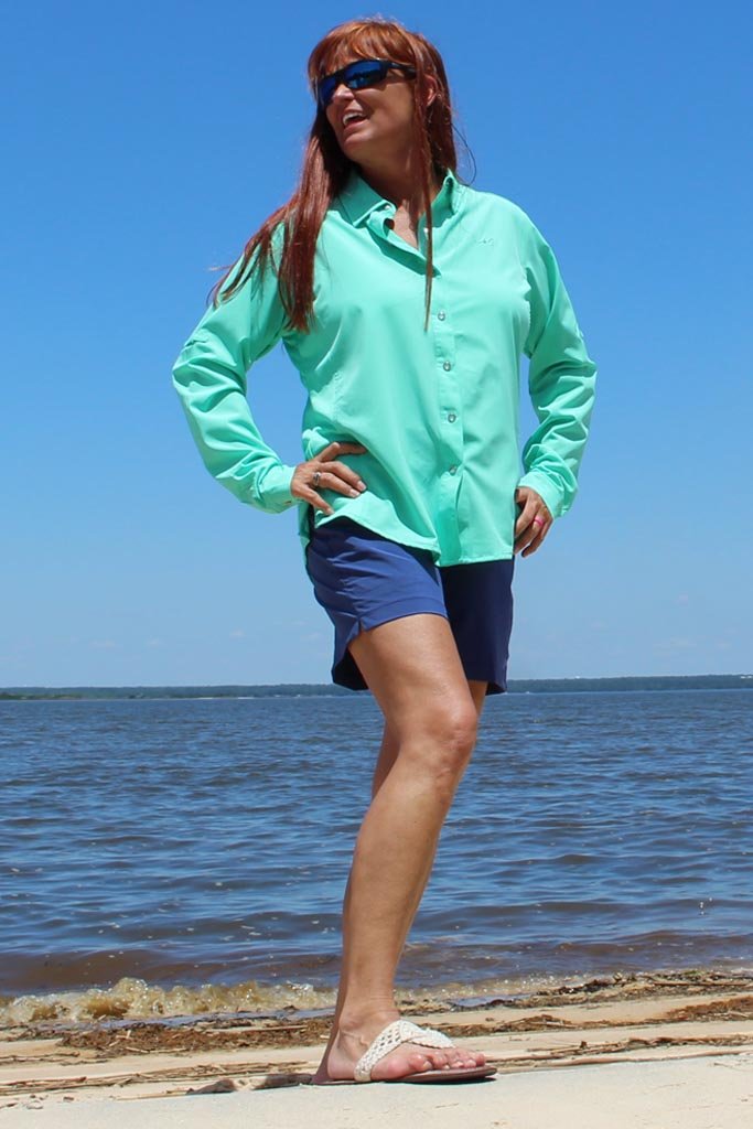 Ms. Cool Technical Fishing Shirt - Mojo Sportswear Company